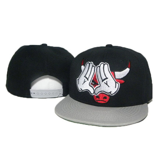 BLACK BULL CAP Hip Hop Street Cap