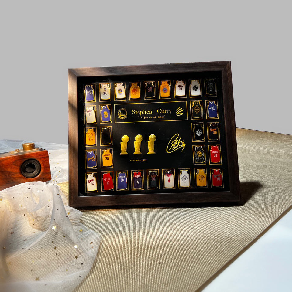 Curry Accessories Signature Jersey Badge Souvenir Photo Frame
