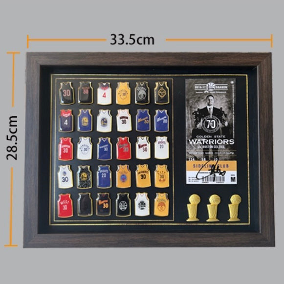 Curry Accessories Signature Jersey Badge Souvenir Photo Frame