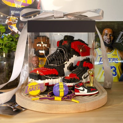 Hand-Made Assembled NBA Accessories Lego Souvenir