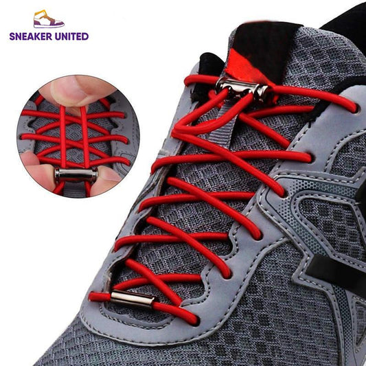 Sneaker United Quick Lock Elastic Lazy Sport Shoes Laces