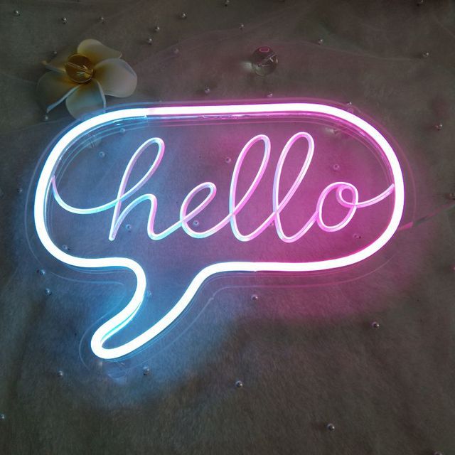 Hello - Neon Light
