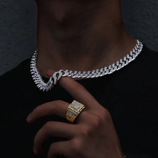 How to Wear a Cuban Link Chain