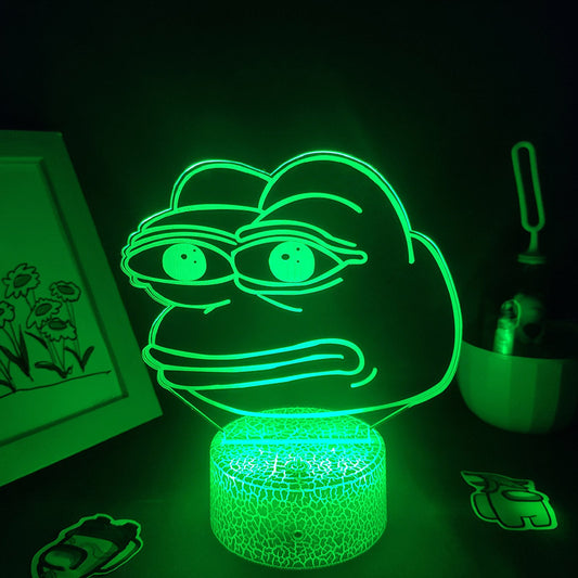 Sad Frog - Neon Light