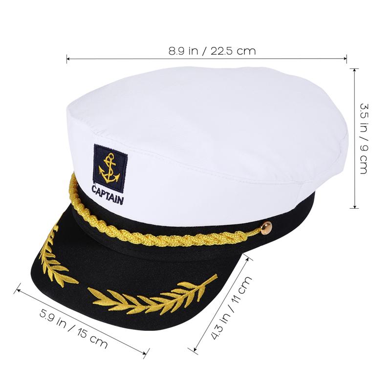 Yacht Sailor Captain Hat