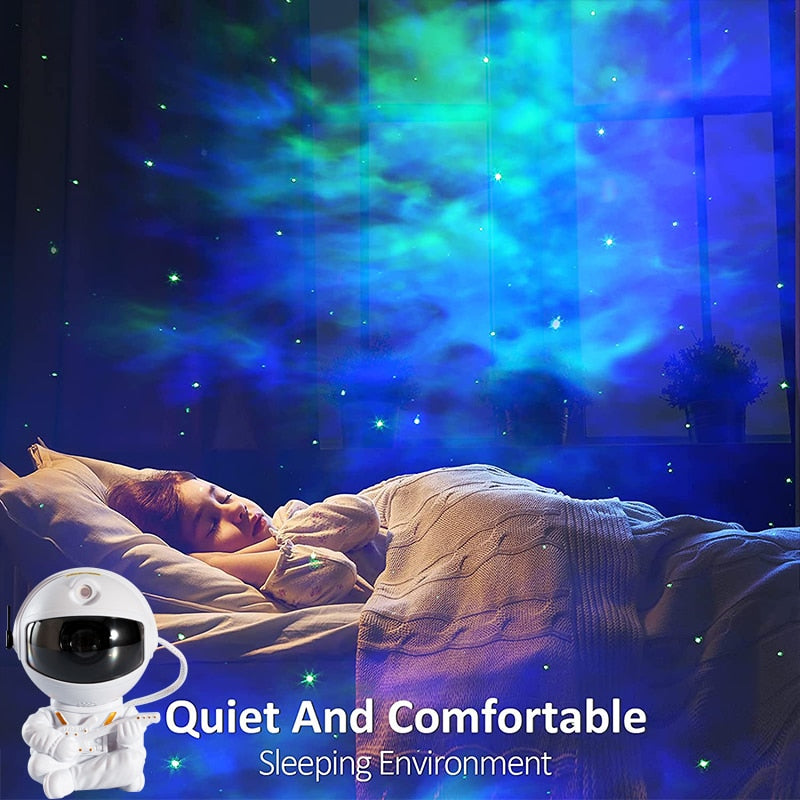 Astronaut Projection Star Galaxy Ambient Light