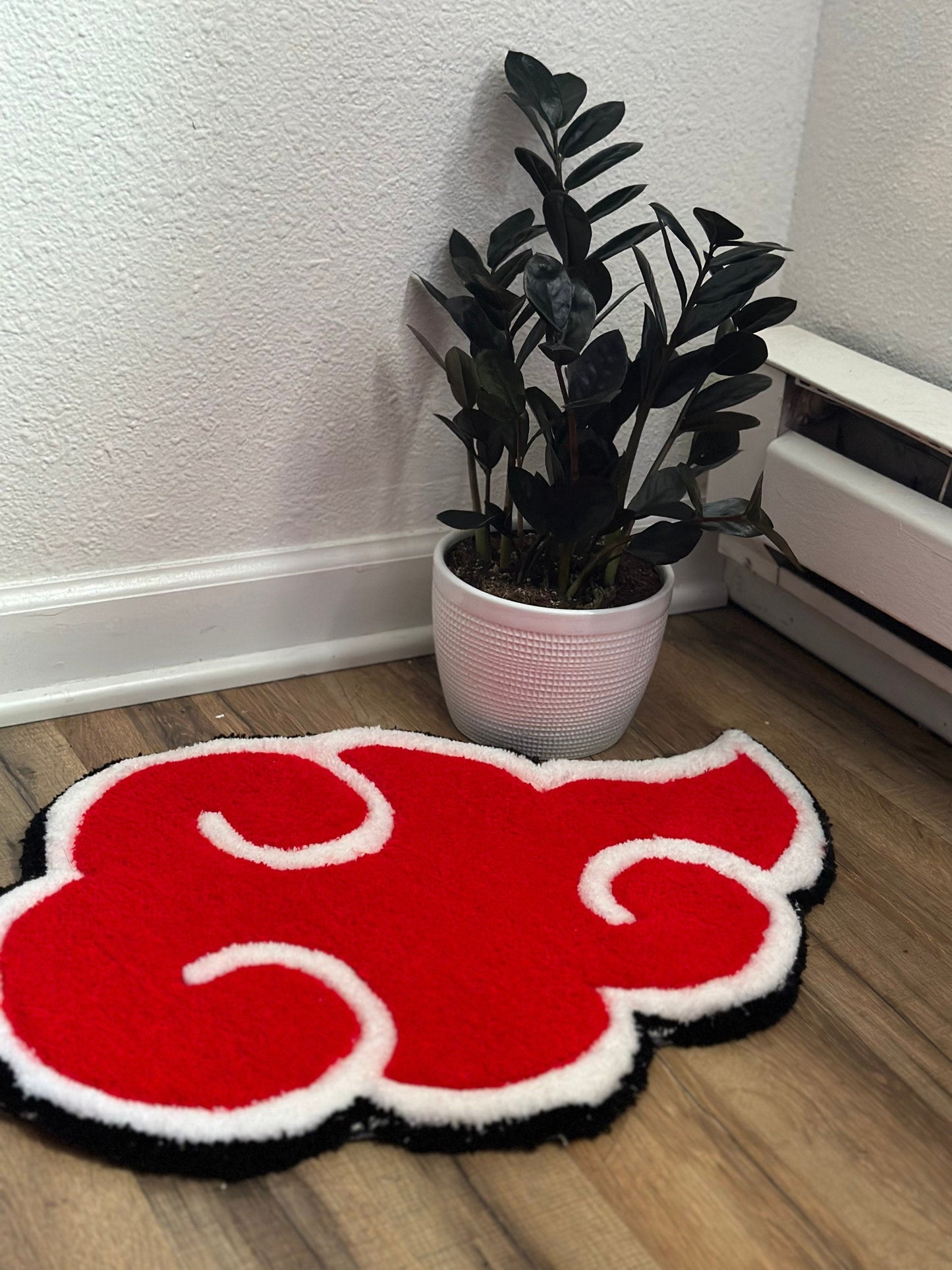 Tufted Akatsuki Red Cloud Rug Housewarming Gifts