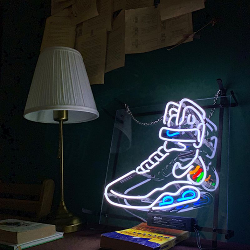 Cartoon Sneaker Shape LED Neon Lights