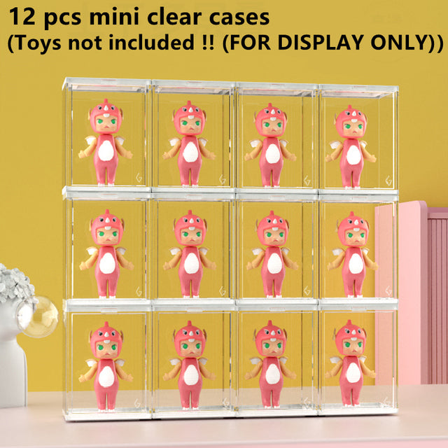Dust-proof Clear Display Crate Case for Blind Box